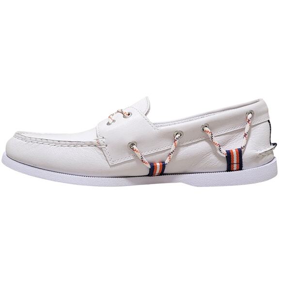 Sperry Men A/O Webbing Sport Boat Shoes Size US 10.5M Bone White Leather - Picture 4 of 7